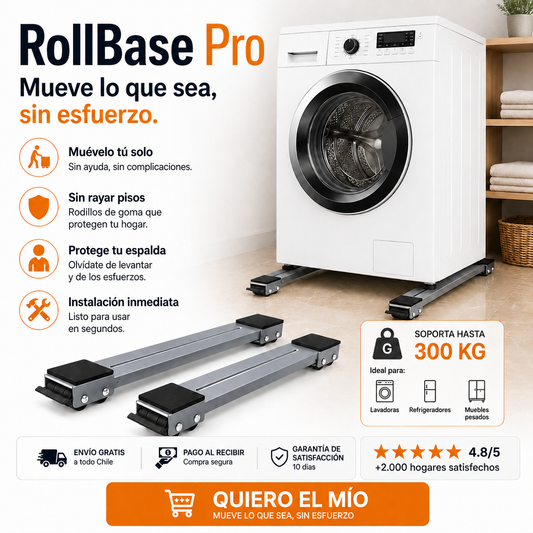 RollBase Pro - Mueve lo que sea, sin esfuerzo