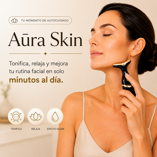 Aura Skin - Siente la diferencia desde el primer uso.