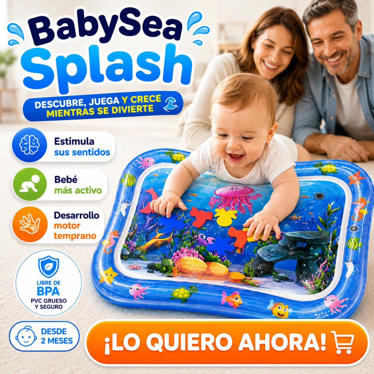 BabySea Splash - Su primer océano de estímulos
