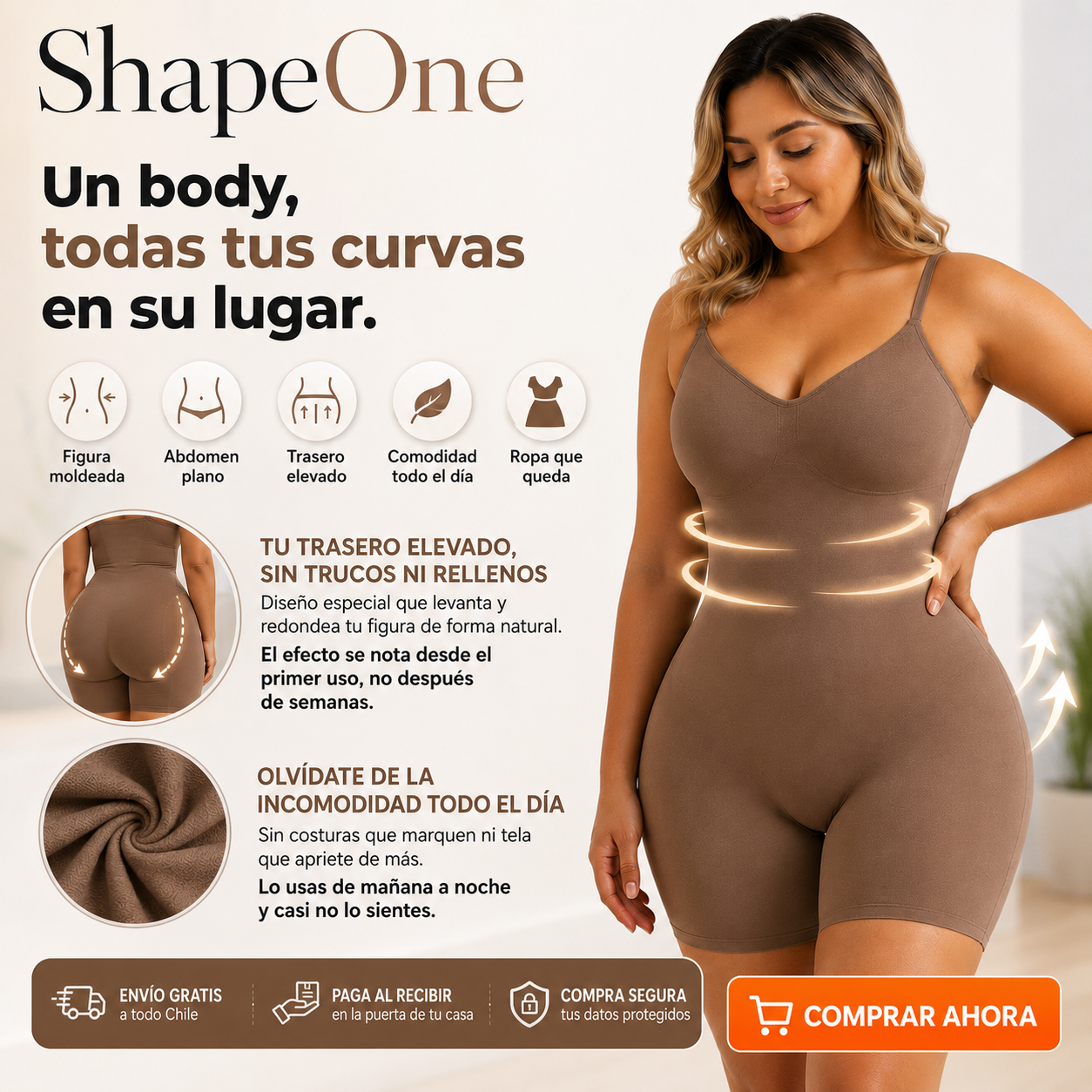 ShapeOne - Un body, todas tus curvas en su lugar