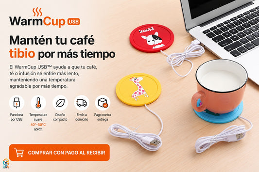 WarmCup USB™ - Posavasos térmico