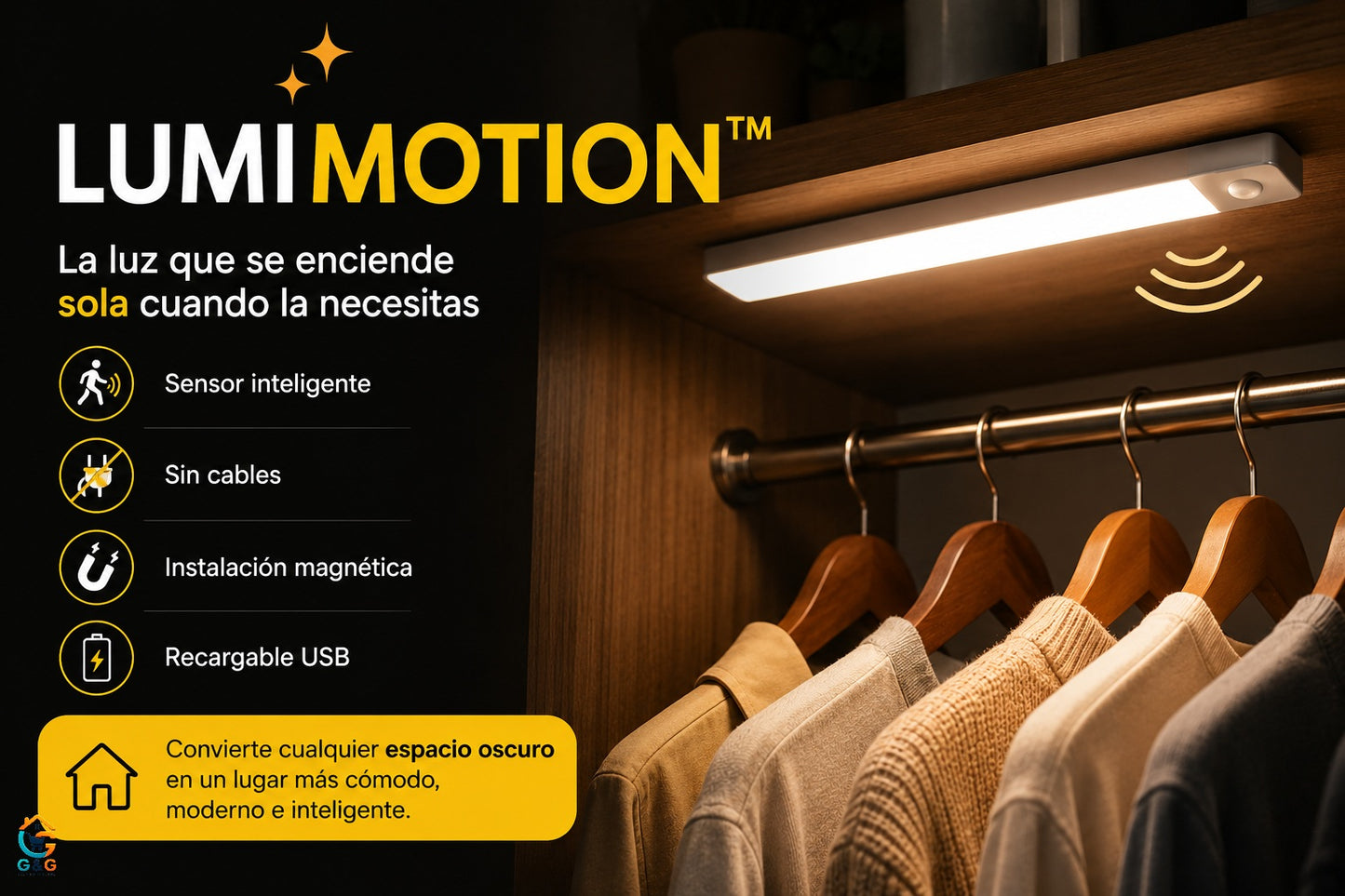 LUMIMOTION™ - La luz automática para tu hogar