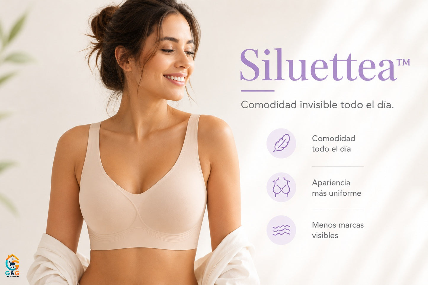 Siluettea™ - Comodidad invisible todo el día.