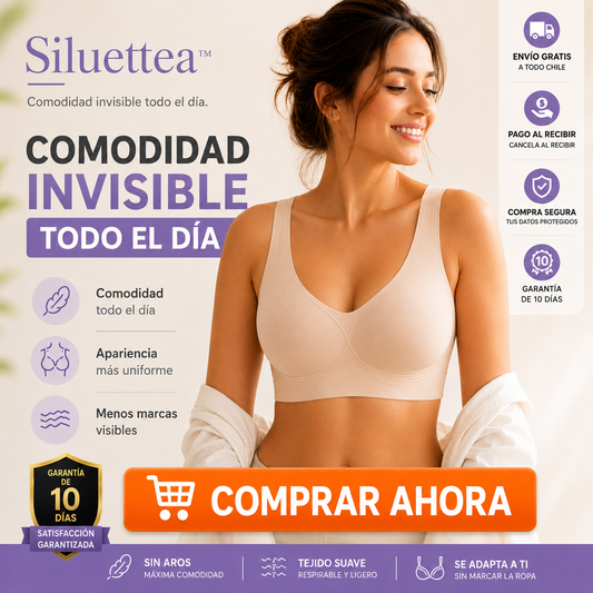 Siluettea™ - Comodidad invisible todo el día.