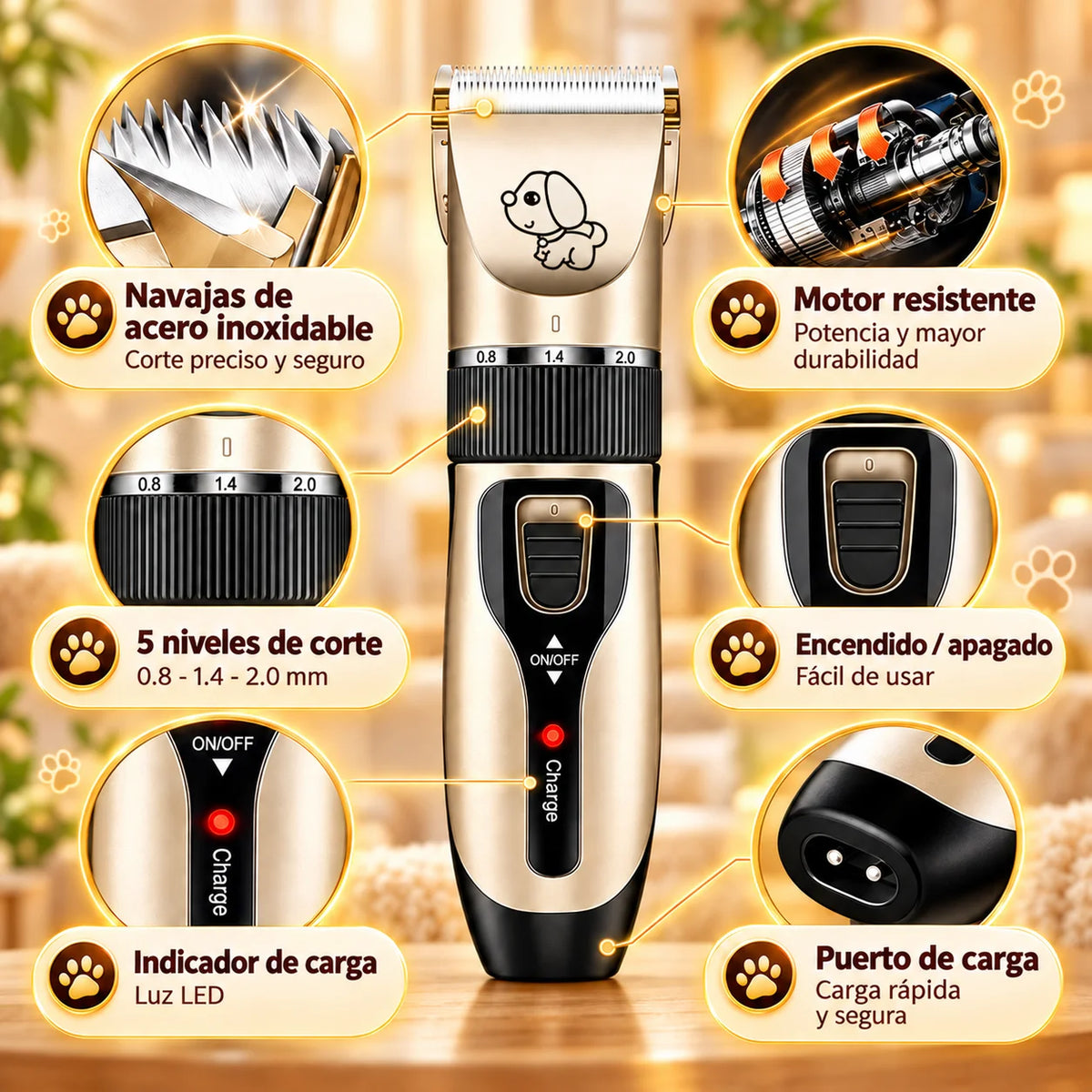 Kit PawCut Salon - Peluquería Completa en un Kit