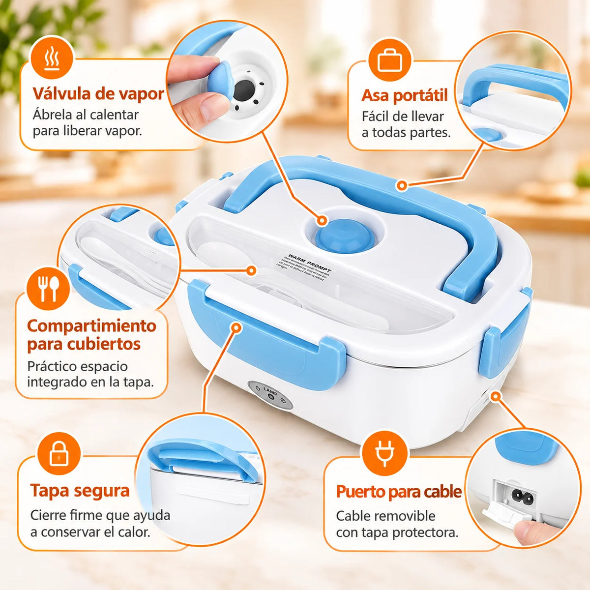 CalientaLunch  - Tu Comida Caliente Sin Microondas