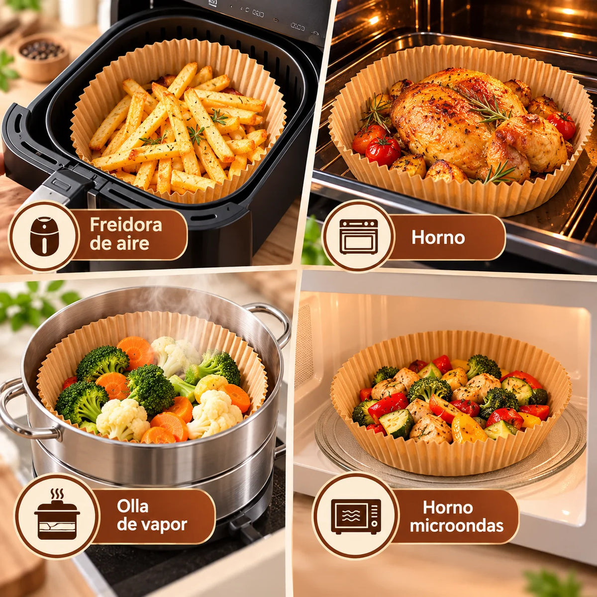 Papel LimpiaFry - Cocina Sin Dejar Residuos Pegados