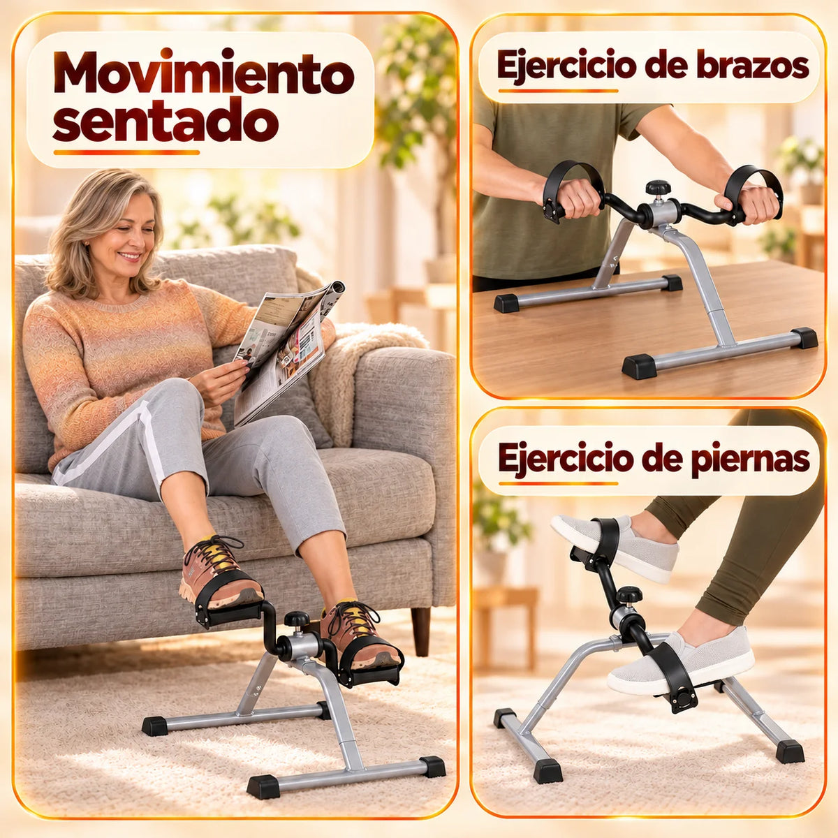 PedalFit Mini - Movimiento diario desde tu silla