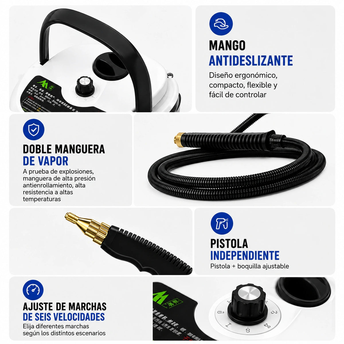 VaporClean - Limpieza Profunda sin Esfuerzo