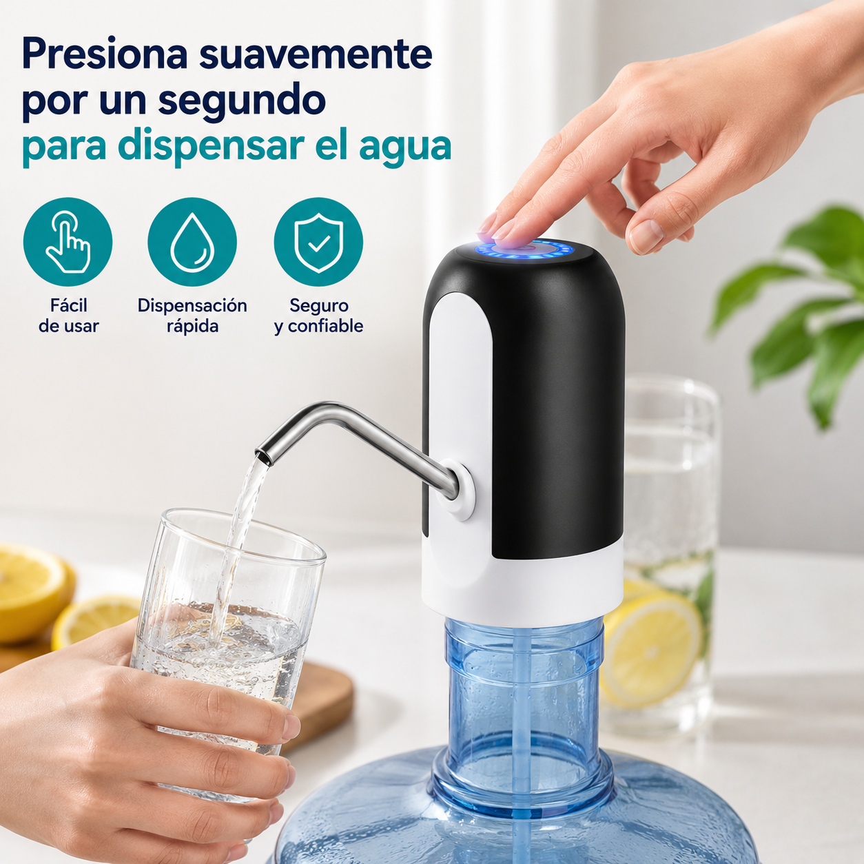 Dispensador De Agua Recargable Usb