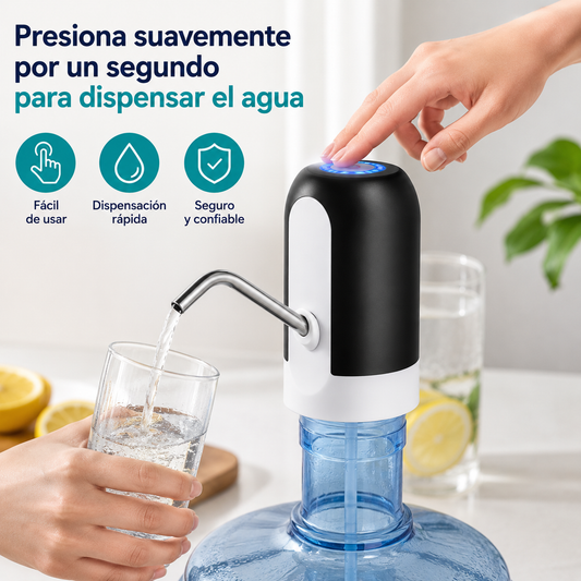 Dispensador De Agua Recargable Usb