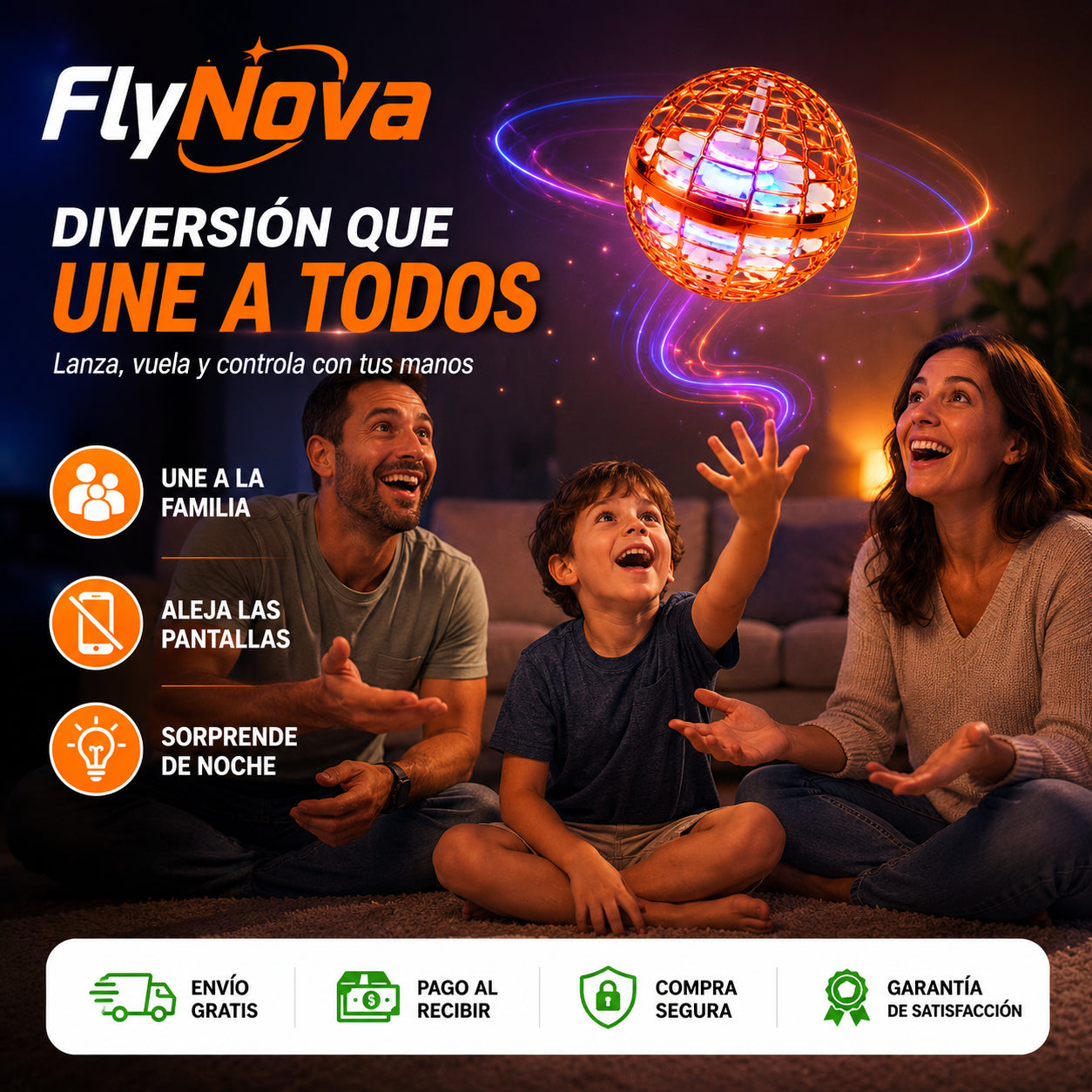 Fly Nova - Vuela, Gira Y Vuelve A Ti