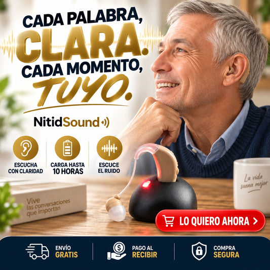NitidSound - Cada palabra, clara. Cada momento, tuyo.